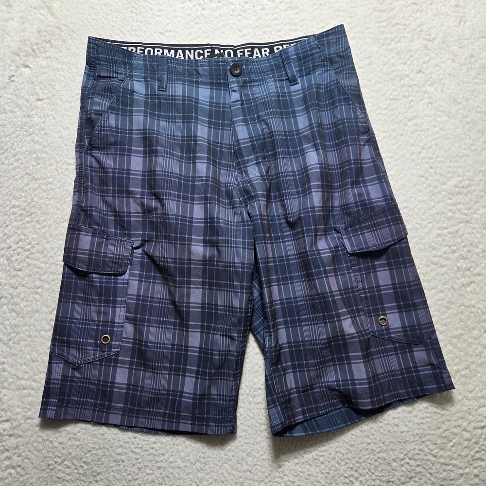 RARE STYLE Vintage "No Fear" Board Shorts Skateboard Swim Men's Size 33